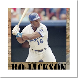 Bo Jackson // Vintage Frame Posters and Art